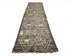 16 Feet Moroccan Brown Hand Woven Wool Runner Rug